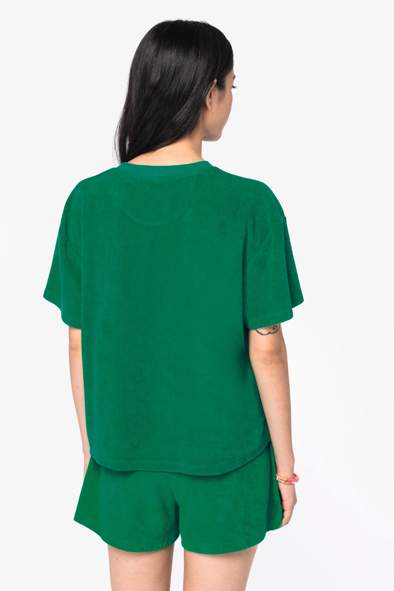 ミニー❣️ FujiiKaze2025NATourポテチTシャツグリーンL NS328 | T-shirt en éponge femme - Native Spirit EN