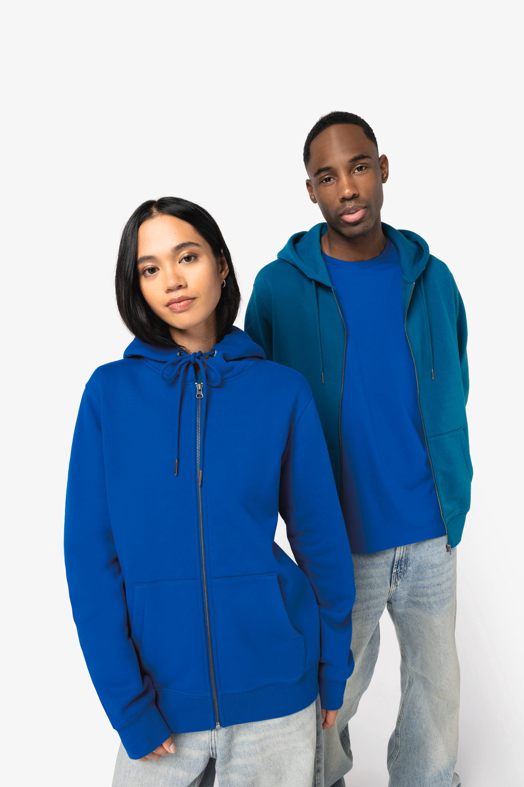 最新のデザイン NS402 | Sweat-shirt zippé à capuche unisexe - Native Spirit EN パーカー