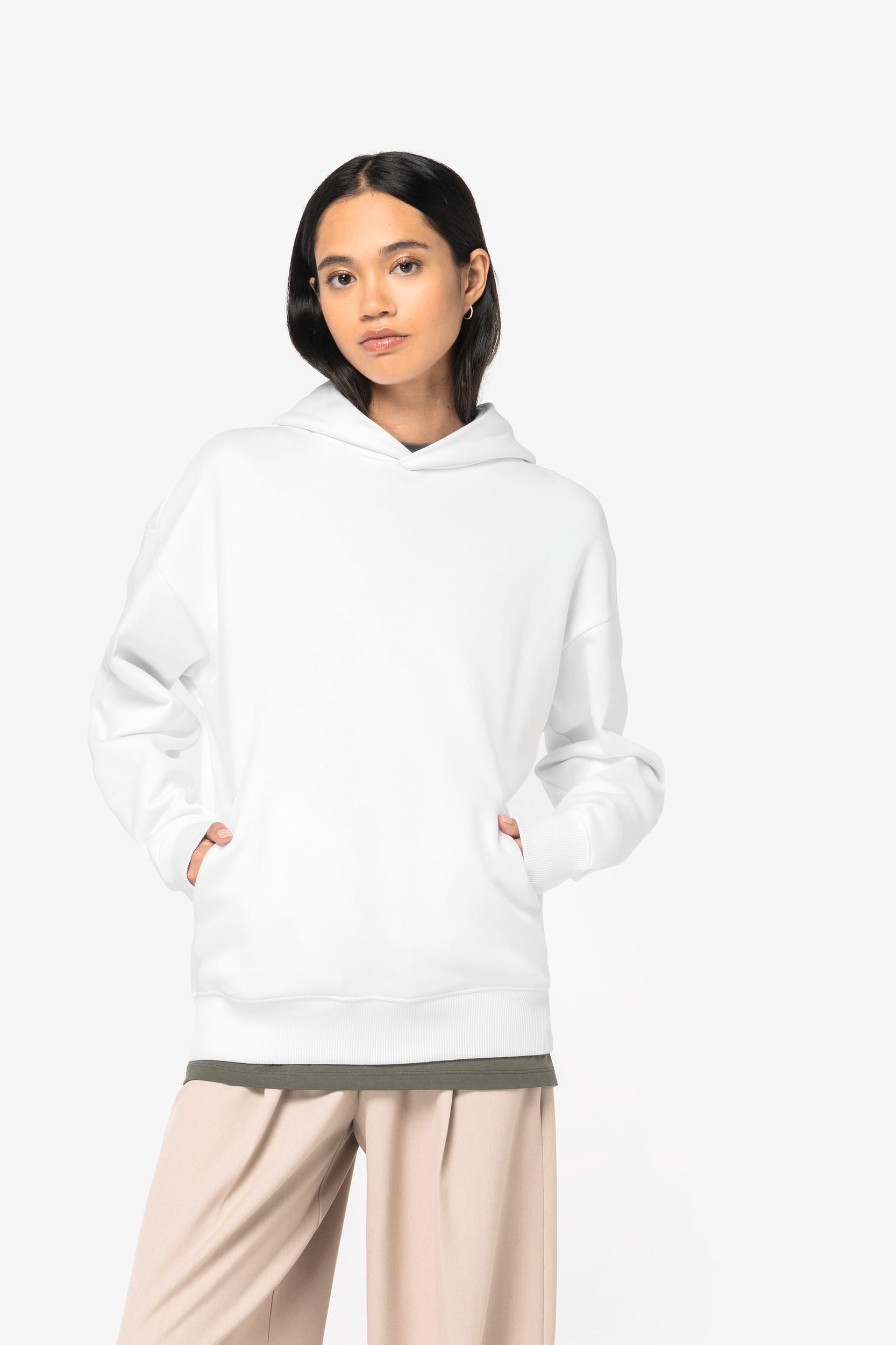 NS408 | Sweat-shirt à capuche oversize unisexe - Native Spirit EN