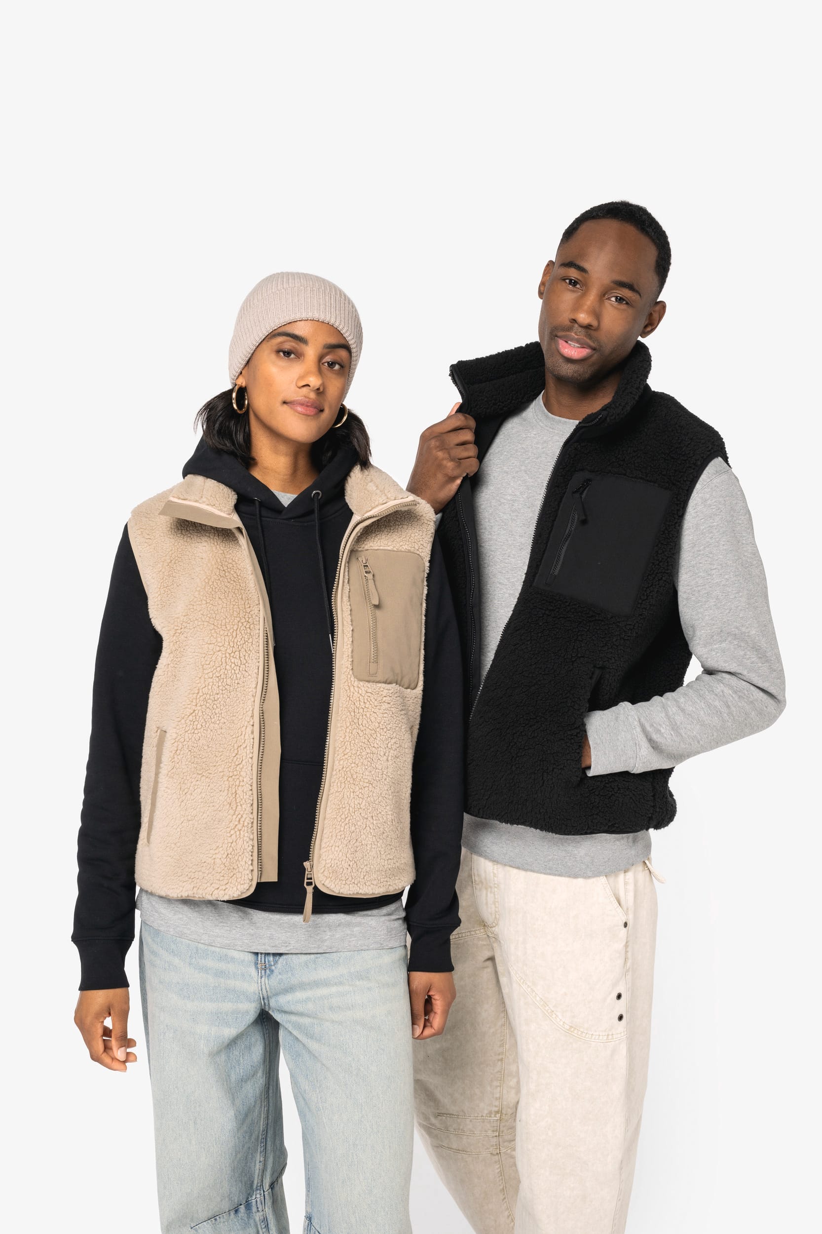 NS624 | Bodywarmer en sherpa unisexe - Native Spirit EN